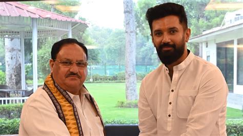 Chirag Paswan has decided to join NDA: BJP chief Nadda ahead of July 18 meeting | Latest News ...