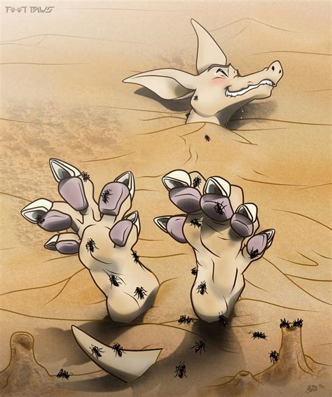 Aardvarks and Ants by Foot-paws on DeviantArt