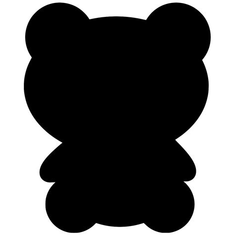 SVG > face bear panda - Free SVG Image & Icon. | SVG Silh