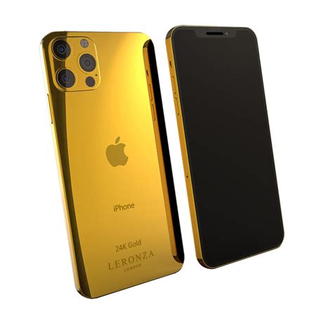 New Luxury 24k Gold iPhone 13 Pro and Pro Max Elite - Leronza