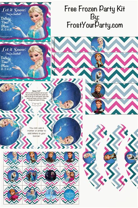 Frost Your Party: Free Disney Frozen Printable Party Decorations ...