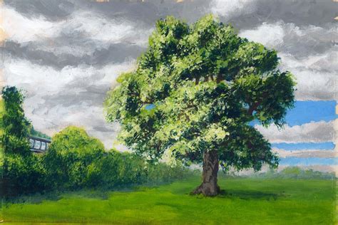 50+ Beautiful Tree Painting Ideas for Inspiration