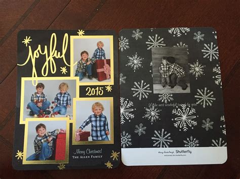 Shutterfly 2015 Holiday Cards - The Momma Diaries