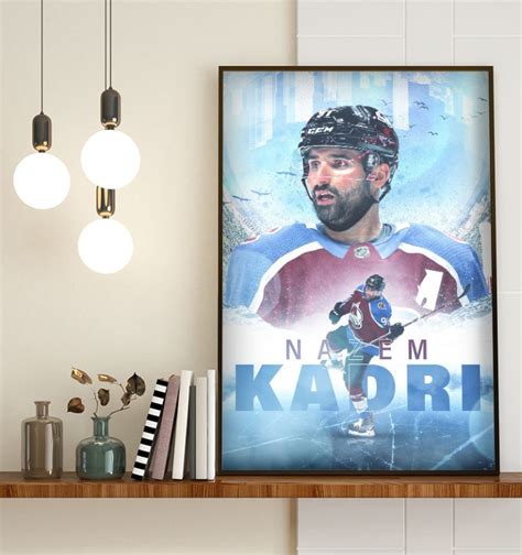 Colorado Avalanche Nazem Kadri Goavsgo Poster Canvas - Kaiteez