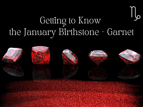 Getting to Know the January Birthstone - Garnet | Angel Alchemy