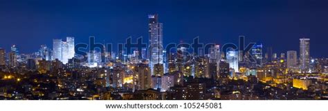 Tel Aviv Ramat Gan Skyline Panoramic Stock Photo 105245081 | Shutterstock