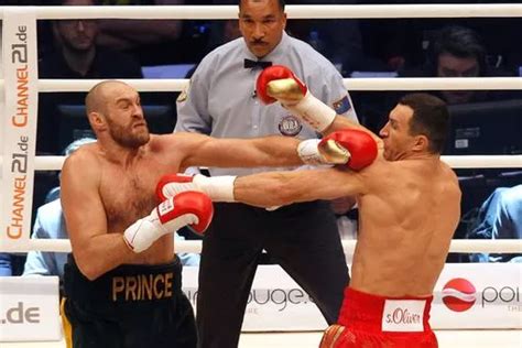 Tyson Fury beats Wladimir Klitschko to become the new heavyweight ...