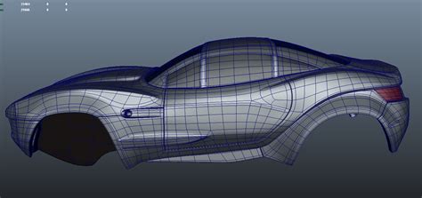 WIP hard surface modeling in Maya - dirt racer car — polycount