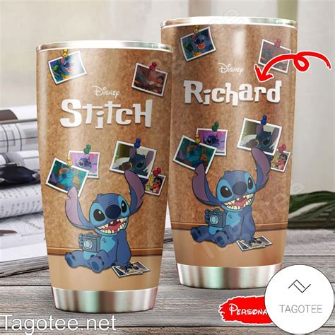 Personalized Disney Stitch Photographer Tumbler - Tagotee