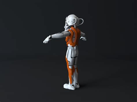 3D asset robotic exoskeleton | CGTrader