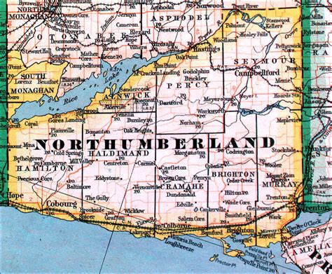 The Changing Shape of Ontario: County of Northumberland