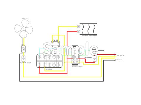 Electrical Technical Drawing Samples