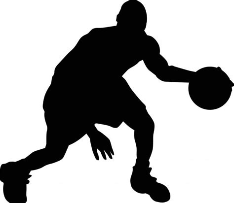 Clip art Basketball player Vector graphics Silhouette - folk custom png ...