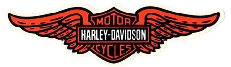 2 VINTAGE HARLEY DAVIDSON AUTHENTIC D3 DECALS STICKERS WINGED EAGLE 8-3/8" LONG | eBay