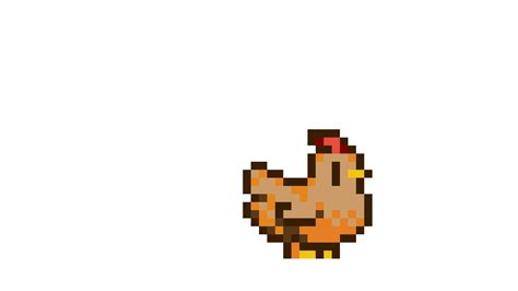 Pixilart - Stardew Valley Chicken by DerRaion