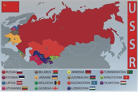 Former Soviet Union (USSR) Countries | Flipboard