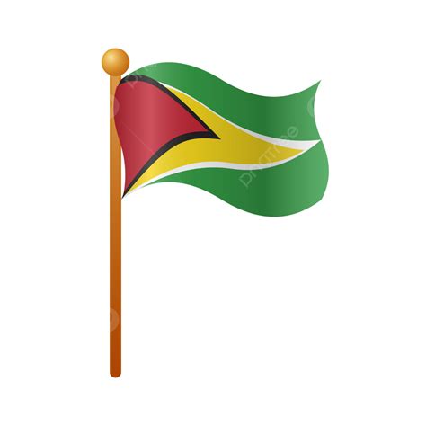 Bandeira Da Guiana PNG , Guiana, Bandeira, Dia Da Guiana Imagem PNG e ...