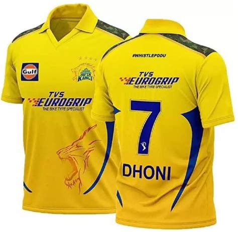 Chennai Super Kings Jersey - Buy CSK T-shirts / Chennai Super Kings T ...