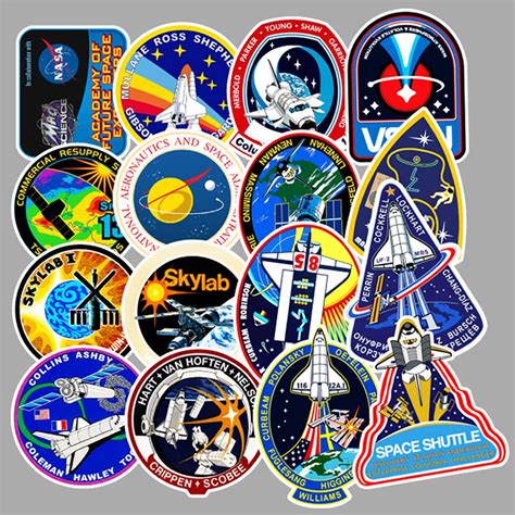 Buy Vinyl Space Stickers Universe NASA Stickers Pack 45 Pcs Space Explorer Stickers Astronaut ...