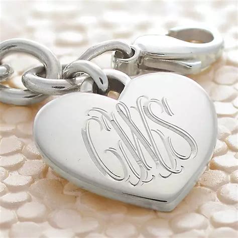 Smooth Engravable Heart Charm - James Avery