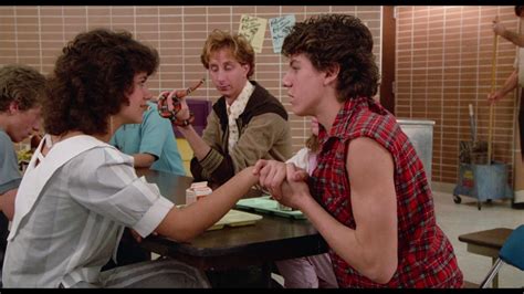 just one of the guys (1985) - billy zabka table scene - YouTube