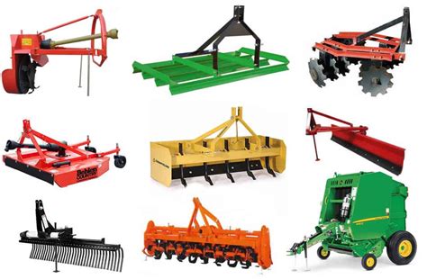 Tractor Farm Equipment Names