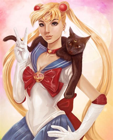 Sailor Moon Fan Art by jaredmacpherson on deviantART | Sailor moon fan ...