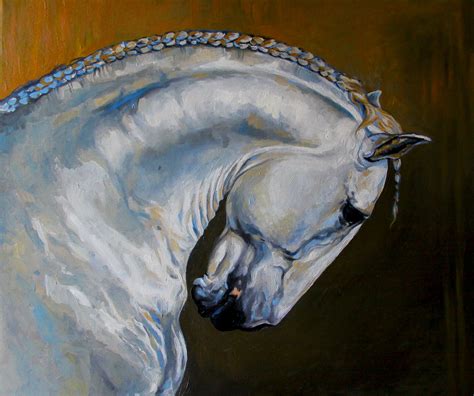 Horse oil painting by MeWannaLearn on DeviantArt