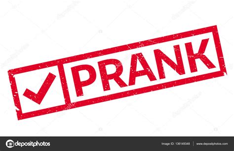 Prank rubber stamp — Stock Vector © lkeskinen0 #136149348