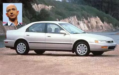 Amazon CEO Jeff Bezos still drives his 1996 Honda Accord. That model ...