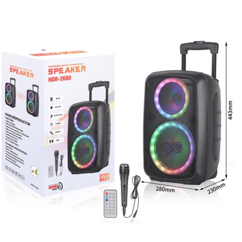 ZQS 4247 WIRELESS SPEAKER WITH TWO MIC - BuyZone.lk