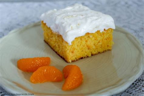 Mandarin Orange Cake – Mamal Diane