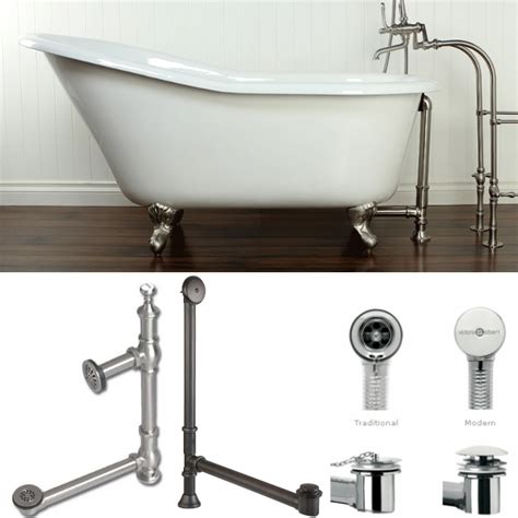 plumbing - How to drain a free standing bathtub - Home Improvement Stack Exchange