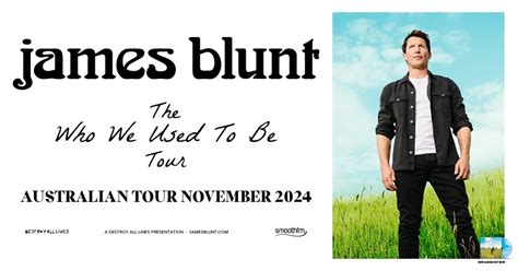 JAMES BLUNT announces Australian 2024 Tour