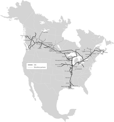 Infographics, Maps, Music and More: Interactive U.S./Canadian Railroad Maps