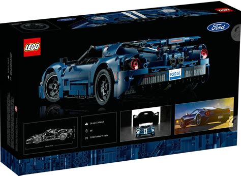 LEGO Technic 2022 Ford GT Car Model Set for Adults 42154 6425769 - Best Buy