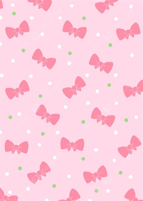 Hand Drawn Cute Bow Background Wallpaper Image For Free Download - Pngtree