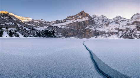 1920x1080 Resolution Switzerland Mountains Covered in Winter Snow 1080P ...