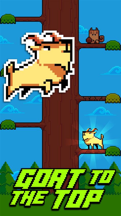 Goat Up Mountain Goats Climb Timber Trees for iPhone - Download