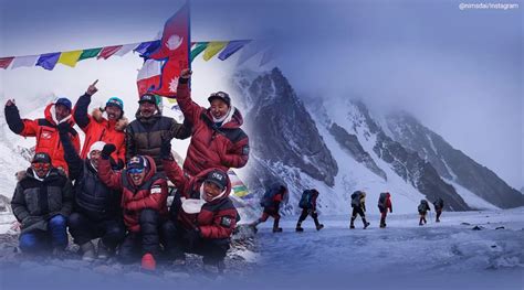 Nepali climbers first to successfully complete K2 summit in winter | Trending News - The Indian ...