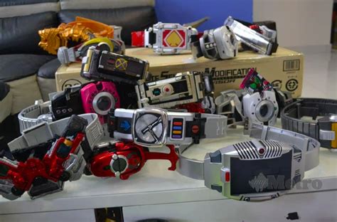 31-Year-Old Kuantan Man Spent Around RM40,000 on His Kamen Rider Belt Collection