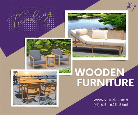 The Trend in Wooden Outdoor Furniture – Vstorks