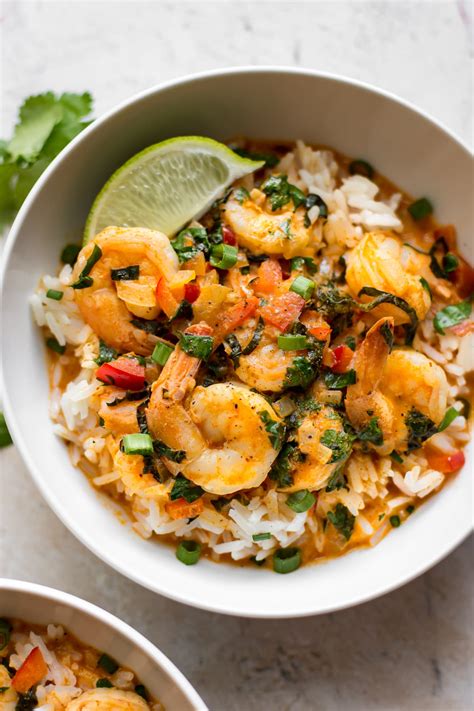 Easy Thai Shrimp Curry • Salt & Lavender