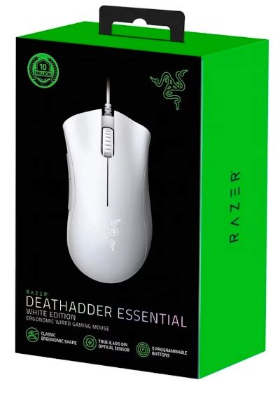 Razer DeathAdder Essential White Edition - e2zSTORE