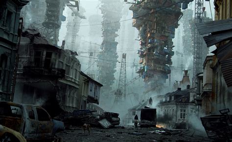 Dystopian Container city #3 by Tamas Medve : r/ImaginaryWastelands