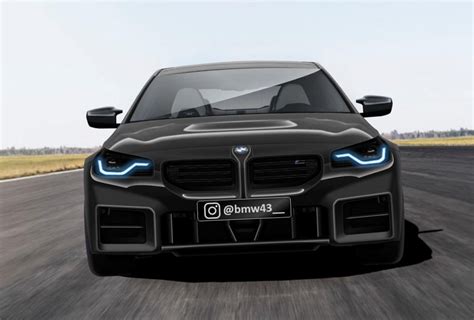 2023 BMW M2 G87 gets a new rendering based on leaks