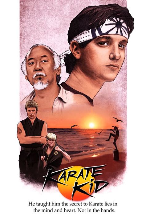 'Karate Kid' tribute poster by IgnacioRC | Karate kid movie, Karate kid, The karate kid 1984