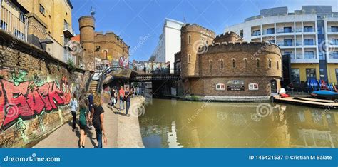 Pirates Castle among the Canal in Camden Town Editorial Photography ...