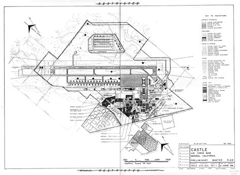 Castle AFB 1952 Layout | 1952 Castle AFB layout map. | Flickr