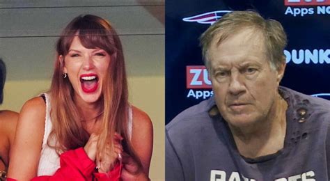 Bill Belichick Had Grumpy Response To Taylor Swift Questions